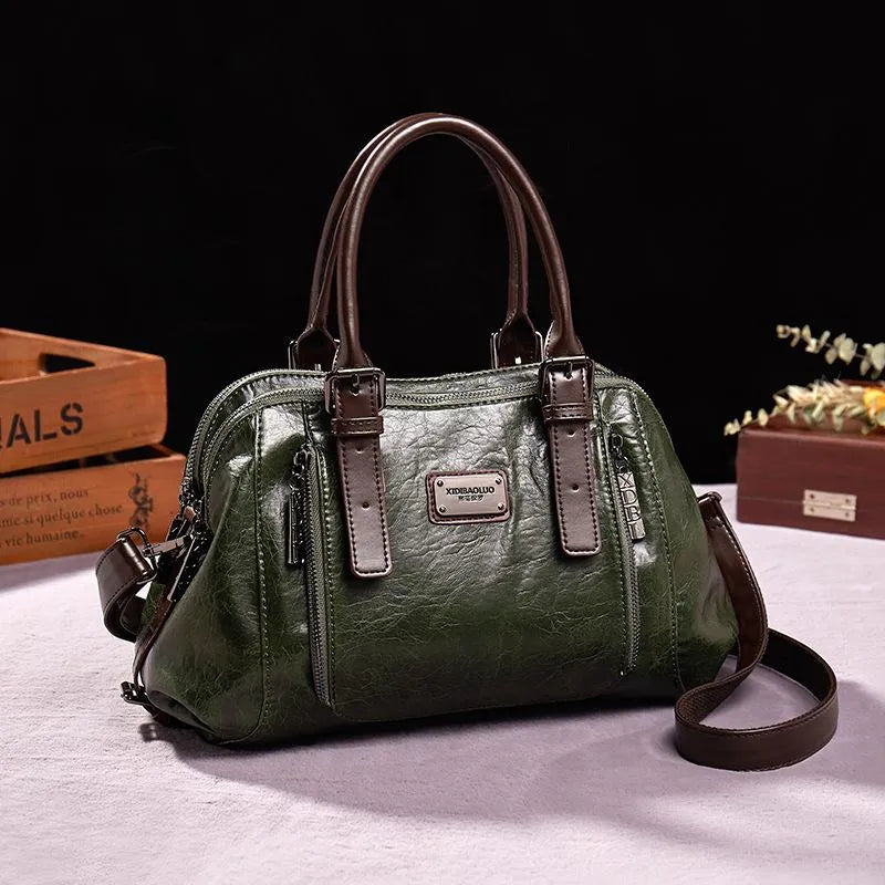 Mila™ - Premium-Leder Handtasche