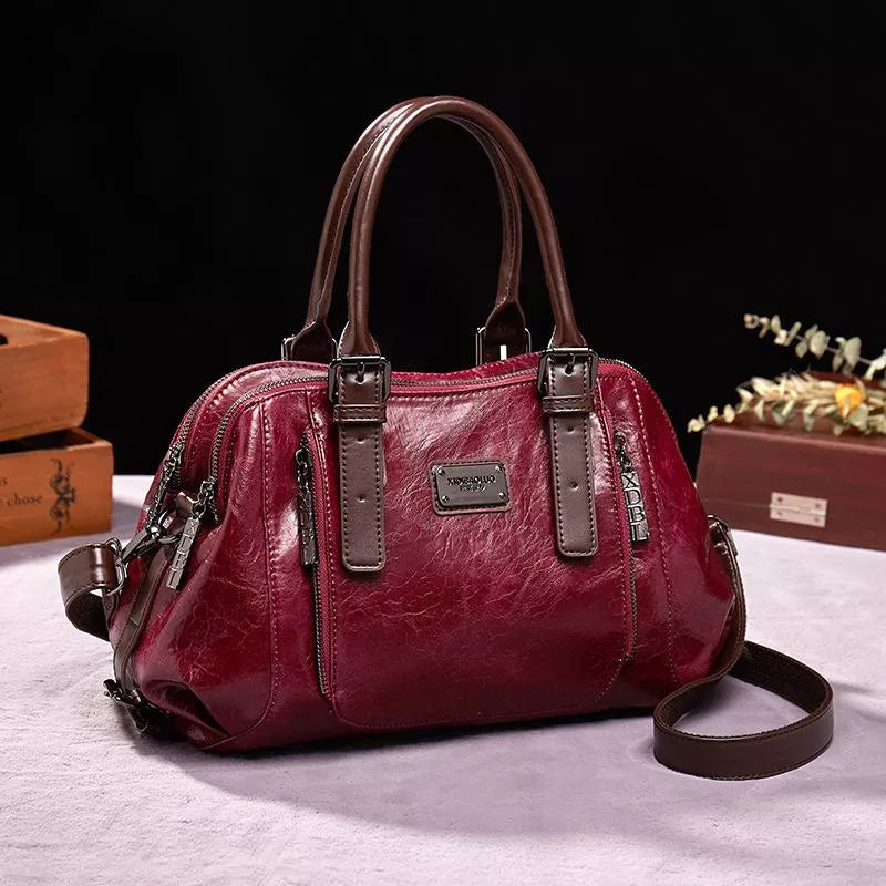 Mila™ - Premium-Leder Handtasche