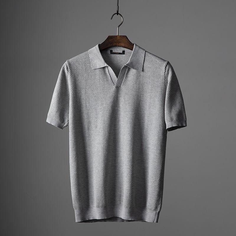 Stylisches Strickhemd für den Sommer - Aizo