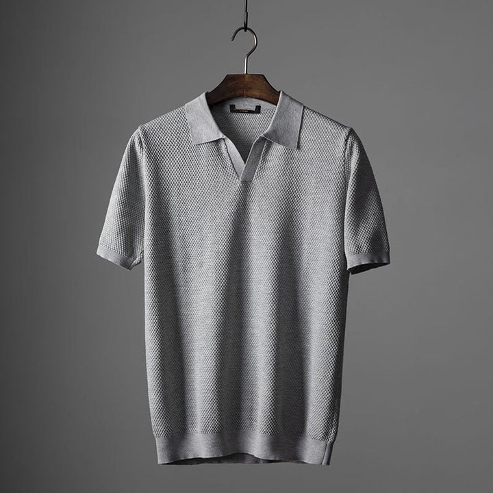 Stylisches Strickhemd für den Sommer - Aizo