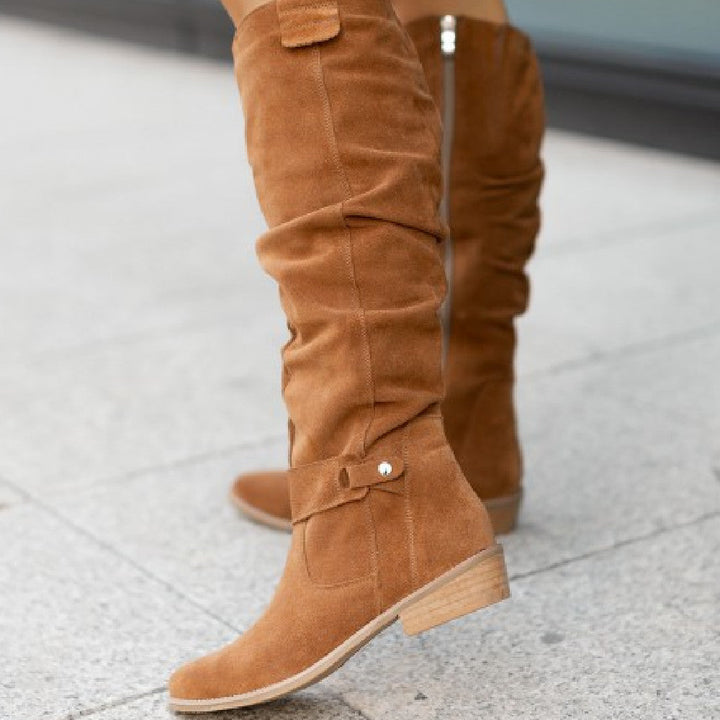 Lea™ - Premium Wildleder-Stiefel