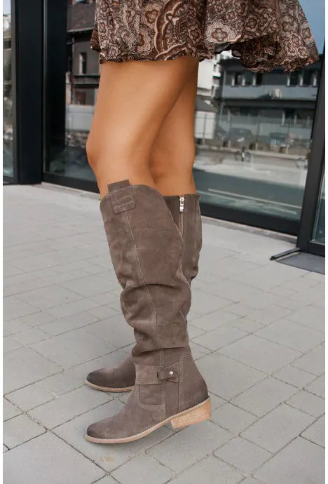 Lea™ - Premium Wildleder-Stiefel