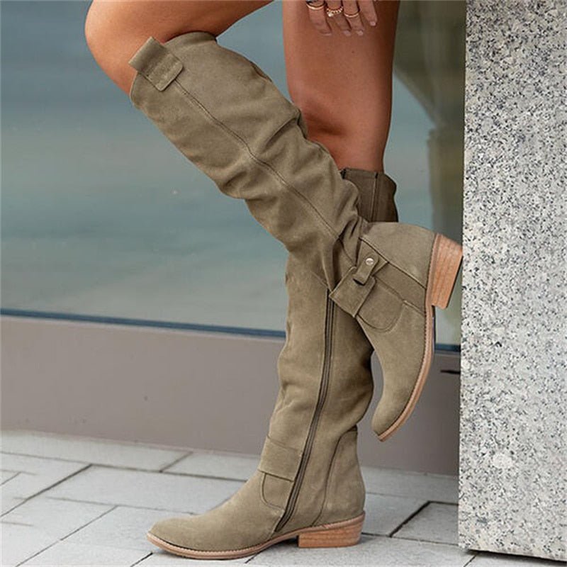Lea™ - Premium Wildleder-Stiefel