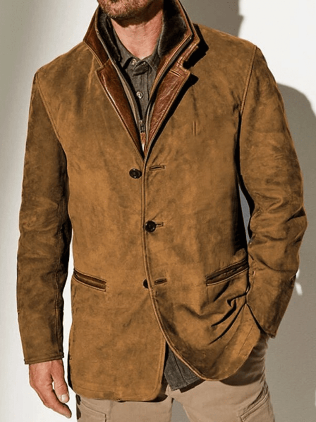 Lucas™ - Vintage Lederjacke