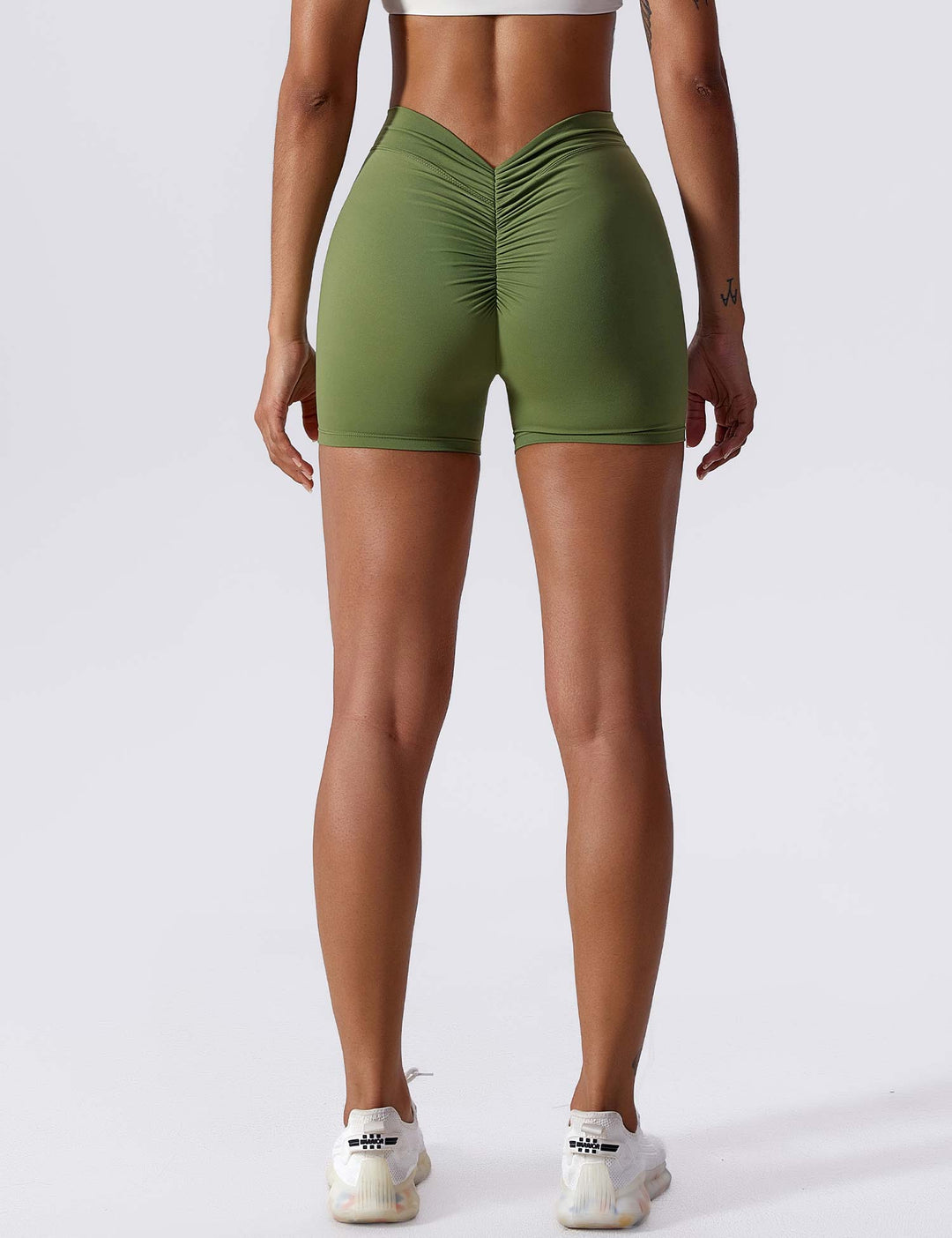 Samantha - Trendy Raffled Shorts für Frauen